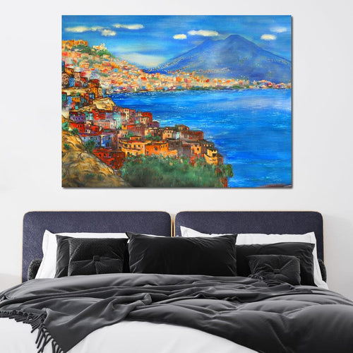 Naples Italy Canvas Wall Art