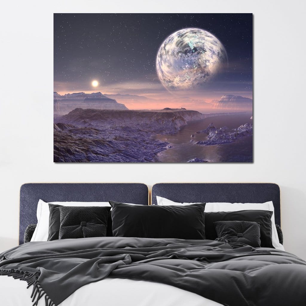 Dust of Chaos Canvas Wall Art