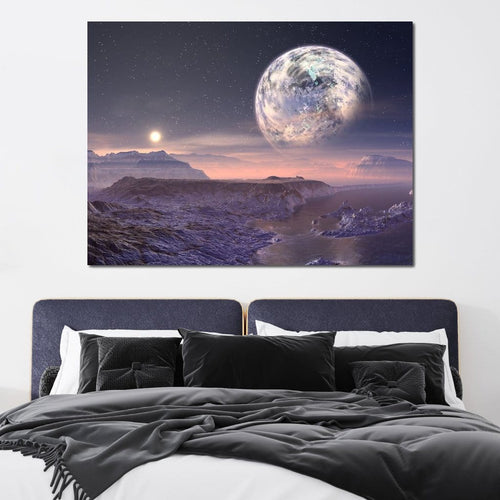 Dust of Chaos Canvas Wall Art