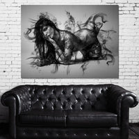 The Smoke Collection 09 Canvas Wall Art