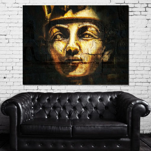 Pharaoh Tutankhamun Canvas Wall Art