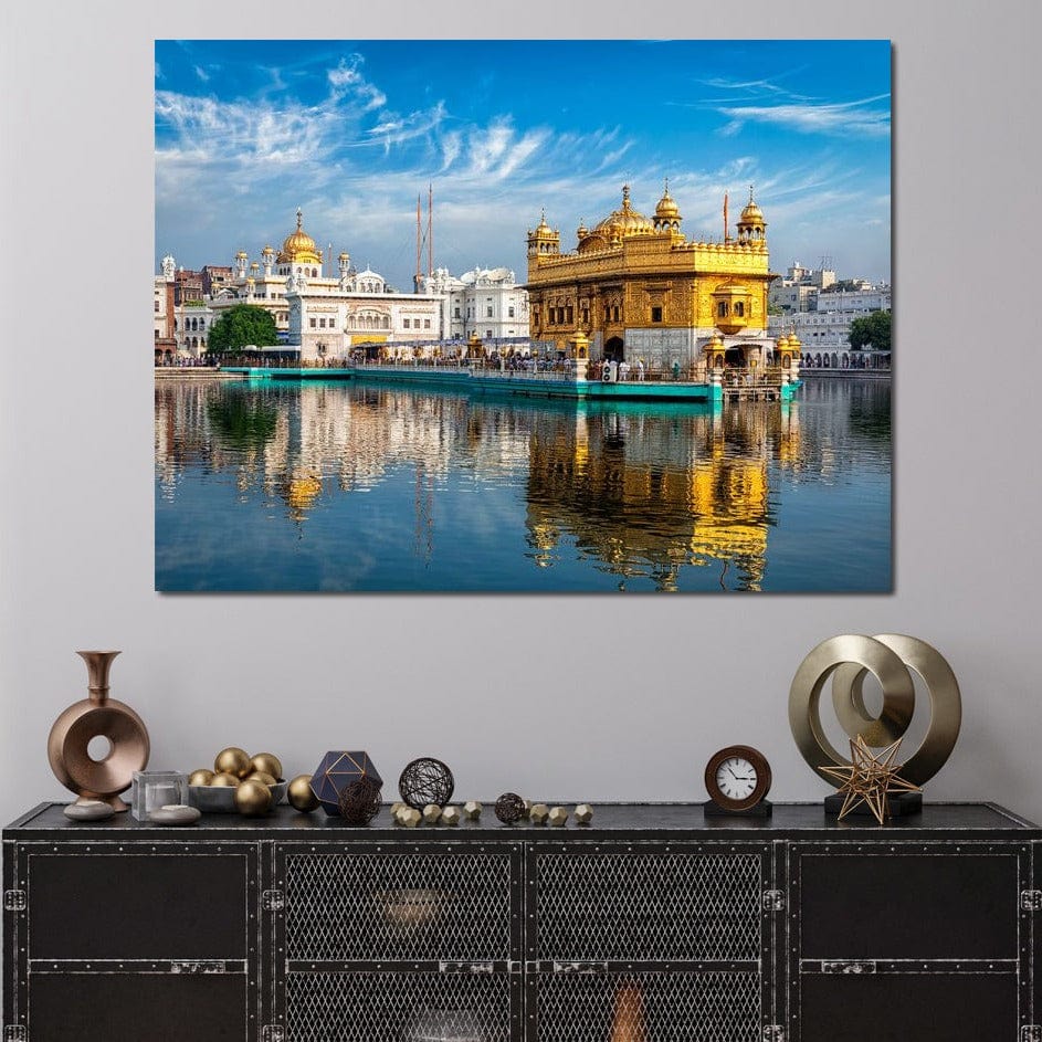 Golden Temple Amritsar Canvas Wall Art