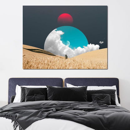 Rising Sun Canvas Wall Art