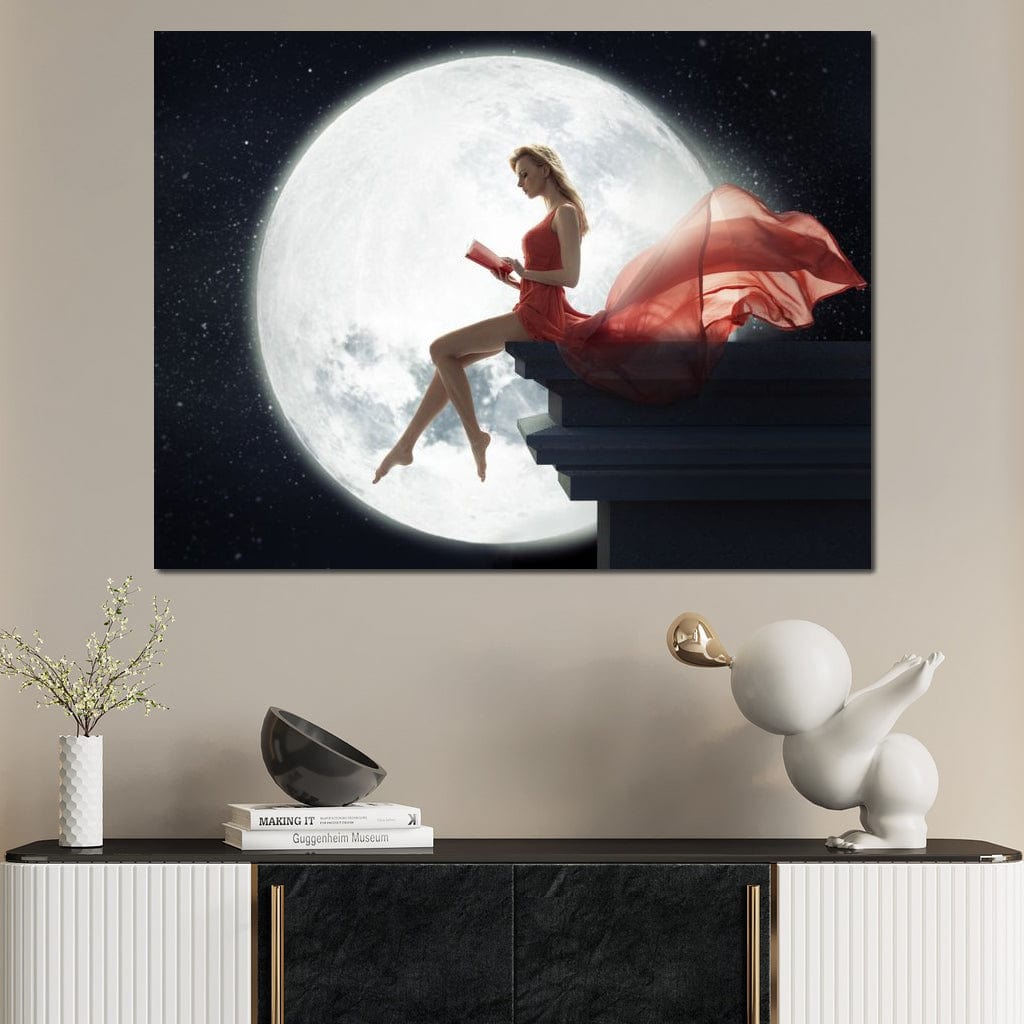 Moon Dreamer Canvas Wall Art
