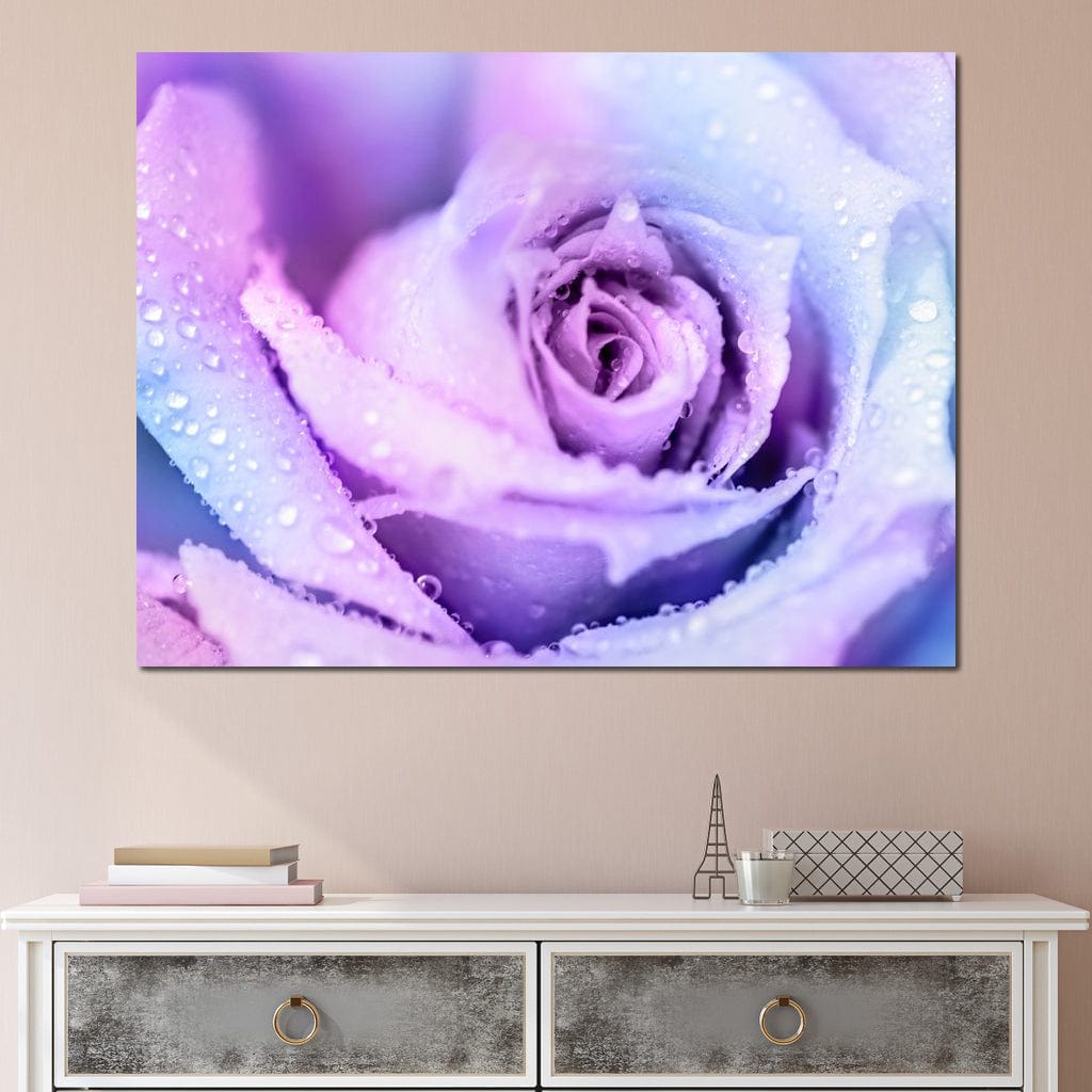 Winter Rose Canvas Wall Art