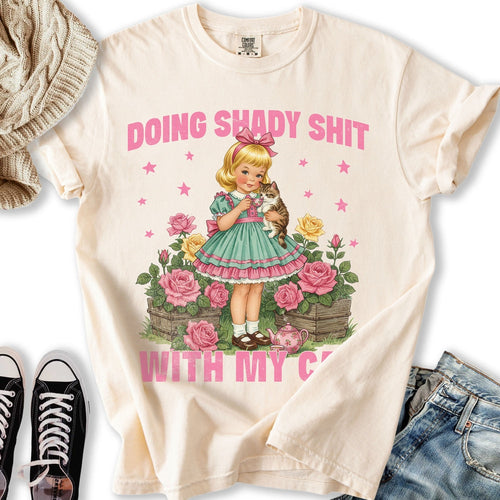 Doing Shady Shit Relaxed Tee