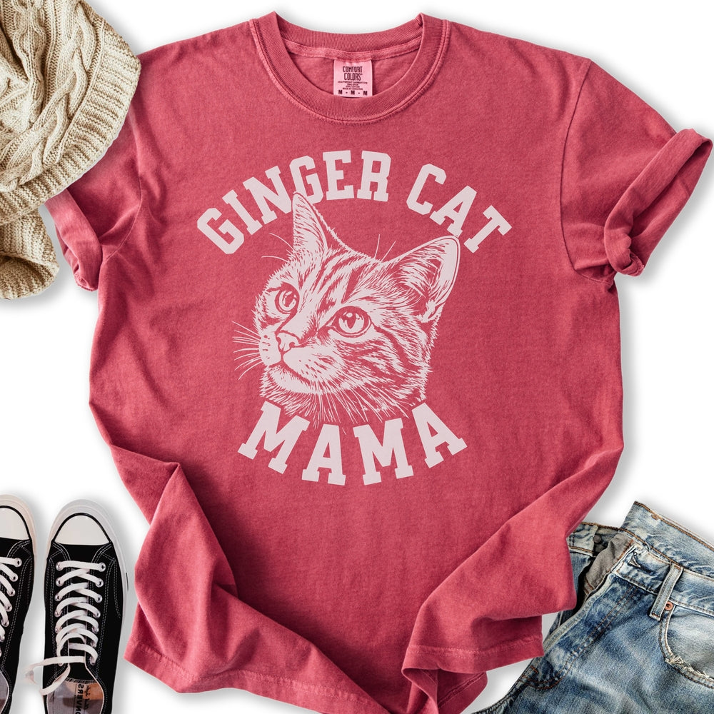 Ginger Cat Mama Relaxed Tee