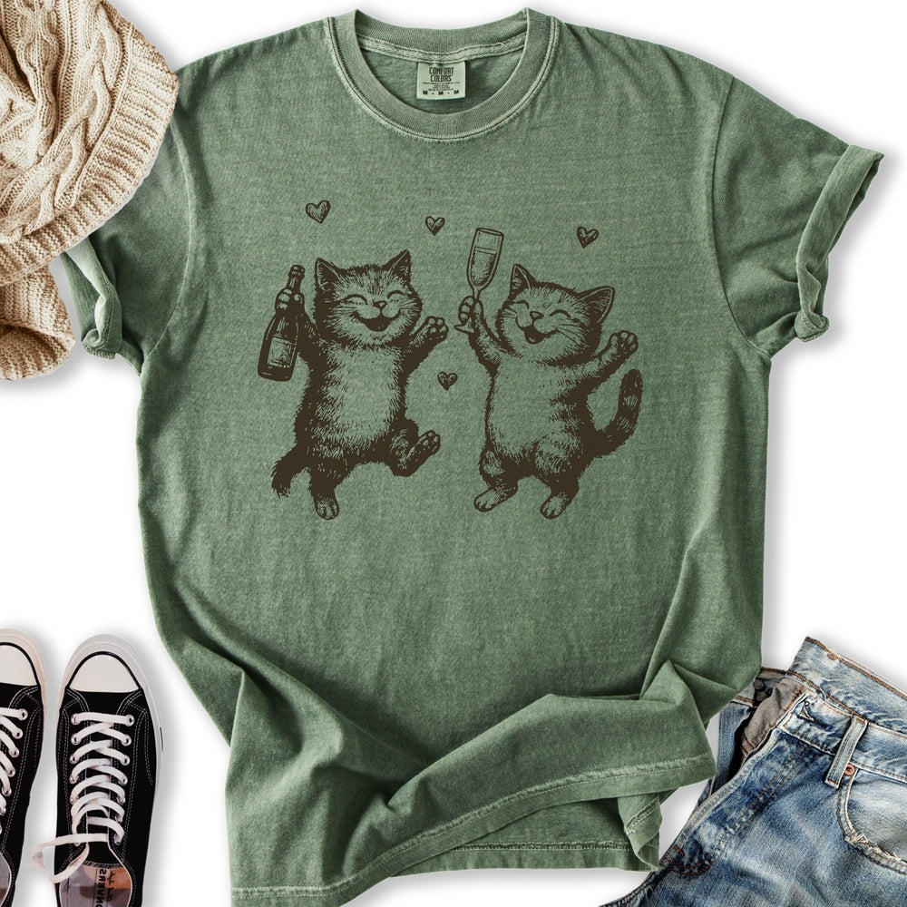 Cat Bubbles Relaxed Tee