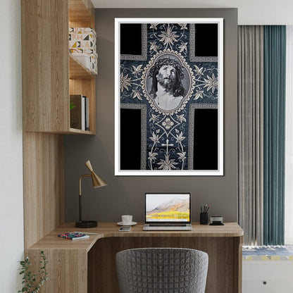 Jesus Christ Cross Canvas Wall Art
