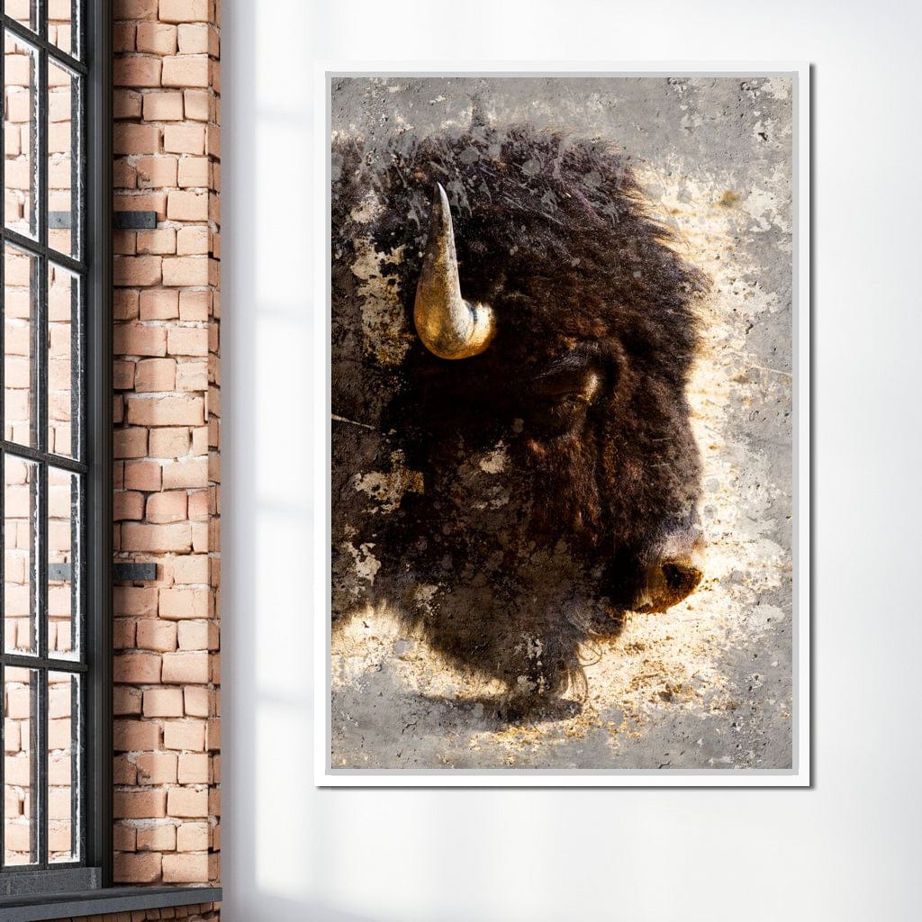 American Bison Canvas Wall Art