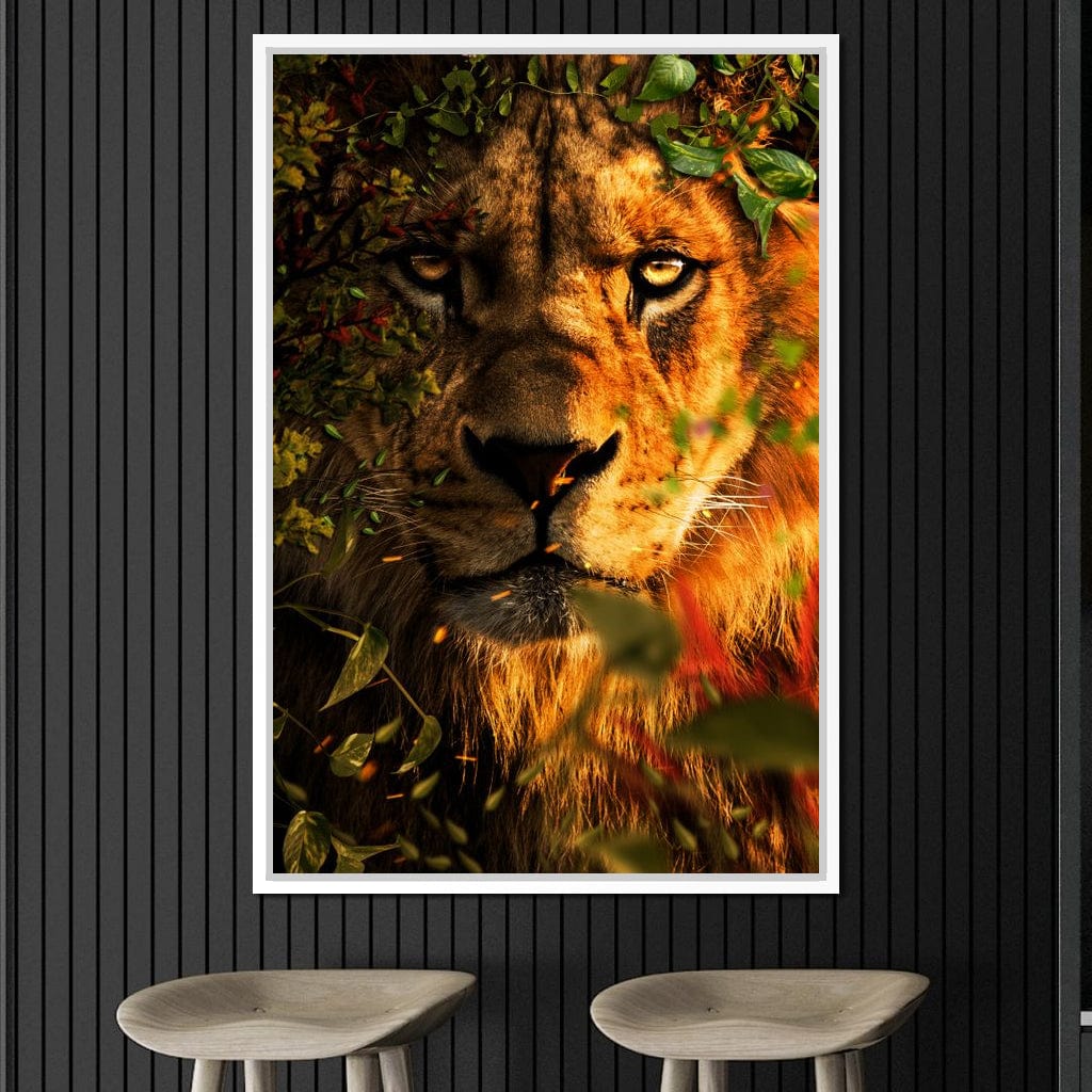 The Great King Canvas Wall Art