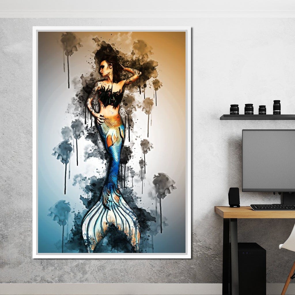 Mermaid Canvas Wall Art