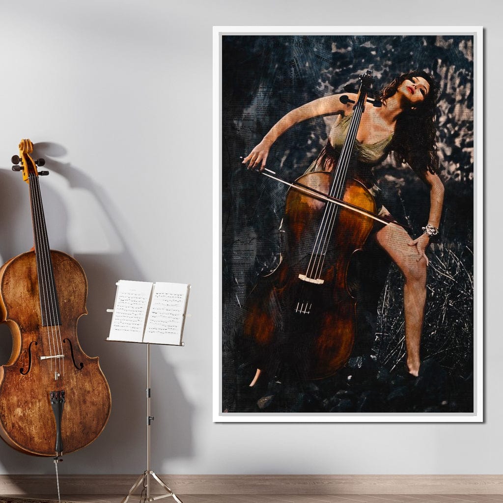 Classic Newspaper Art Canvas Wall Art