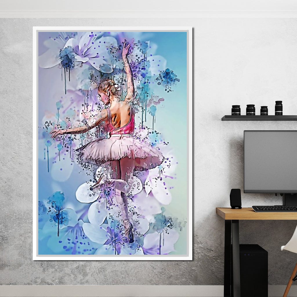 Floral Dance Canvas Wall Art