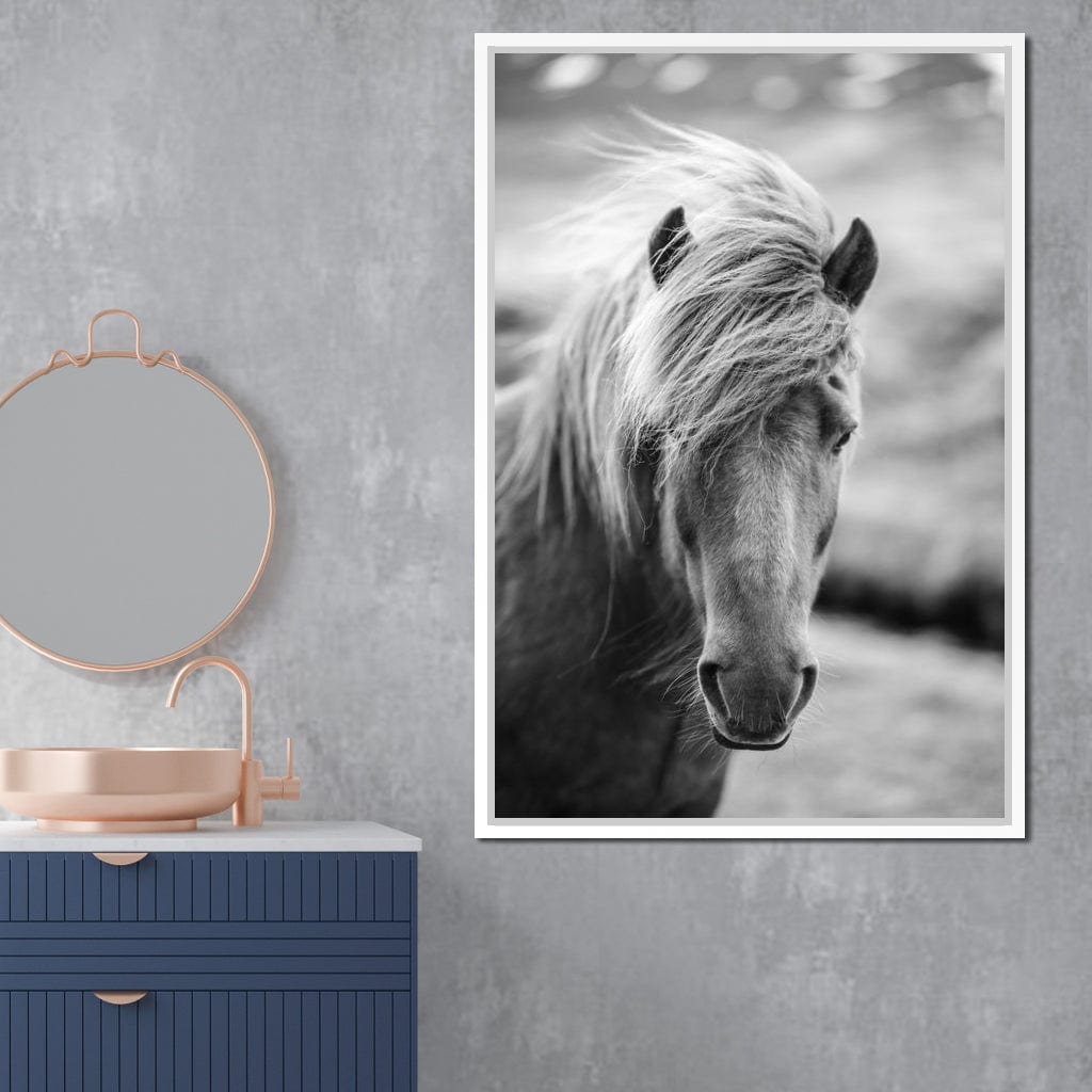 Icelandic Horse Canvas Wall Art
