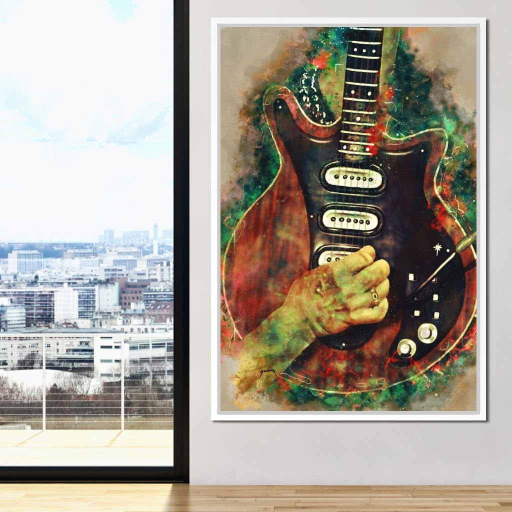 Brian May's Guitar Canvas Wall Art
