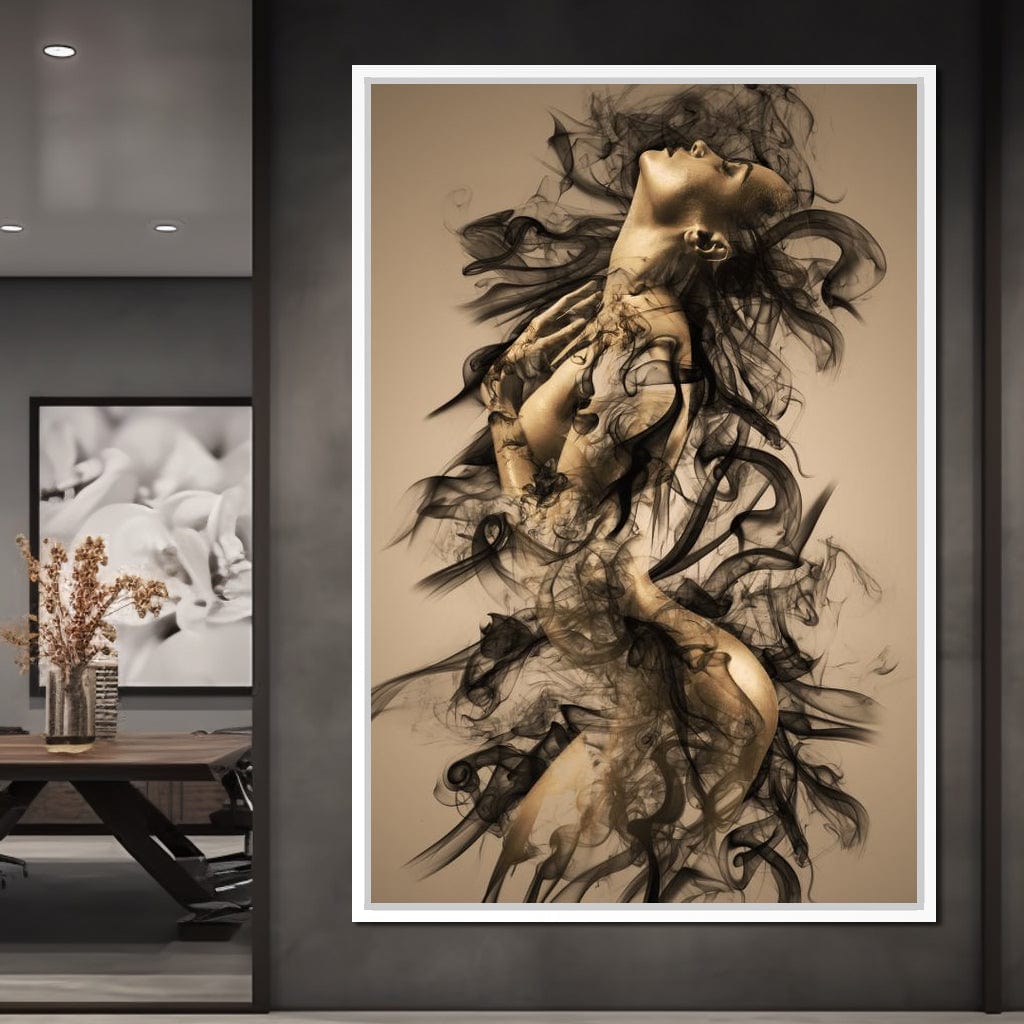 The Smoke Collection 01 Canvas Wall Art