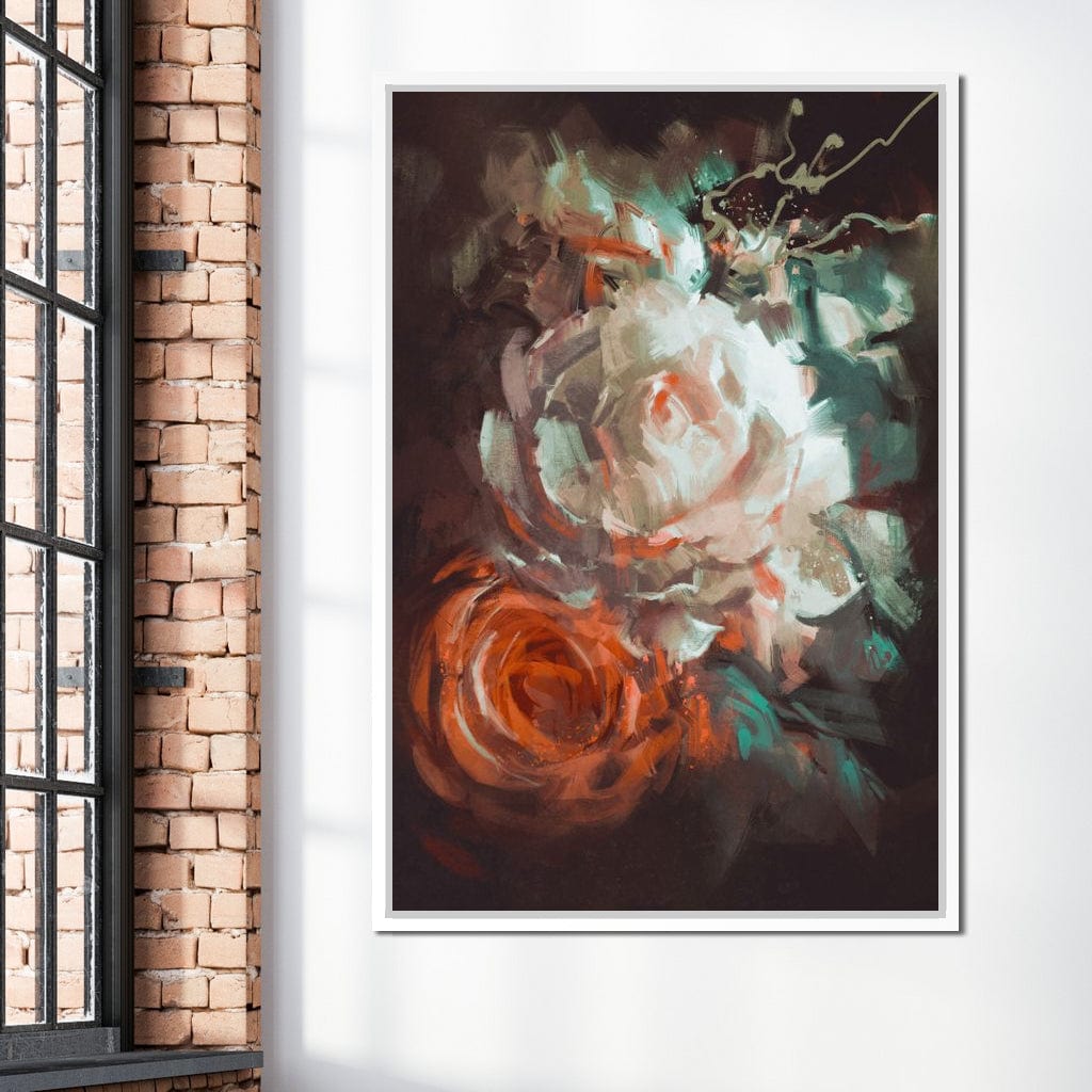 Bouquet of Roses Canvas Wall Art
