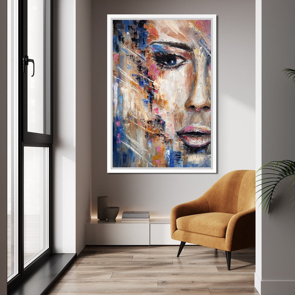Lady M Portrait Canvas Wall Art