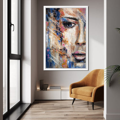 Lady M Portrait Canvas Wall Art