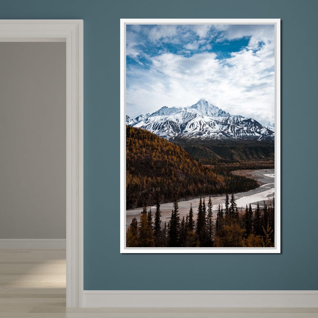 Alaskan Autumn Canvas Wall Art