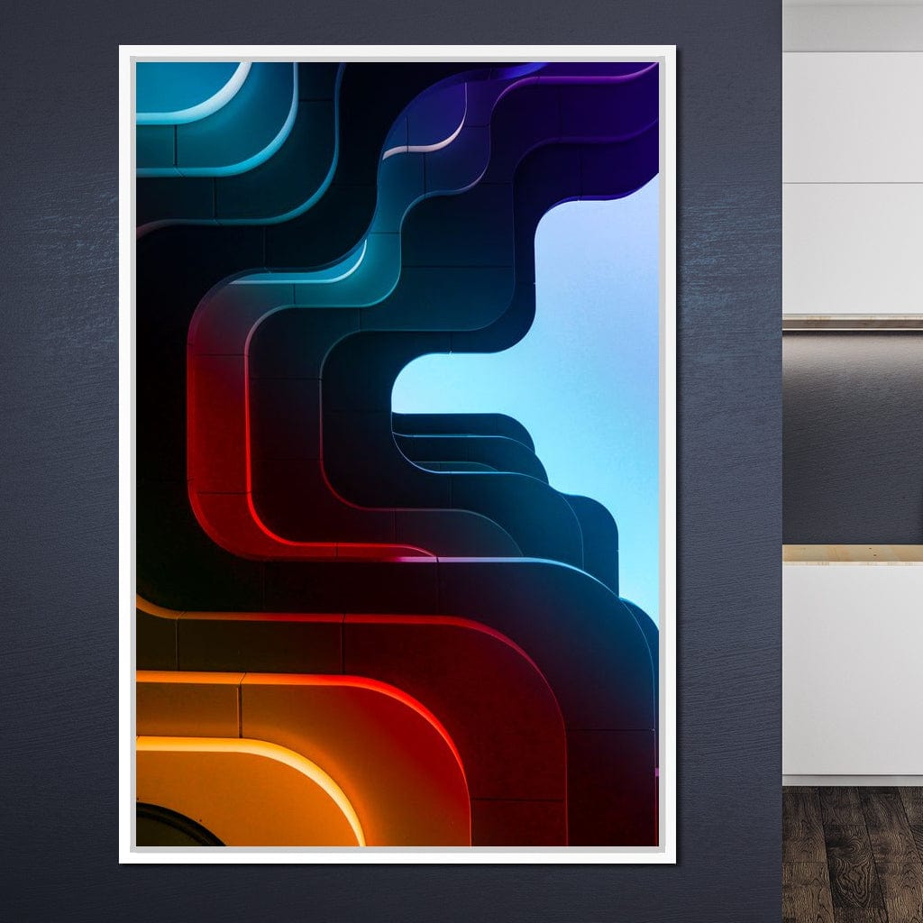 Abstract Architecture 01 Canvas Wall Art