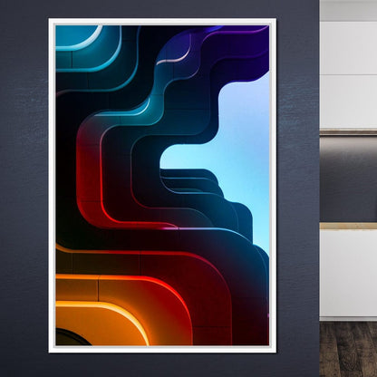 Abstract Architecture 01 Canvas Wall Art
