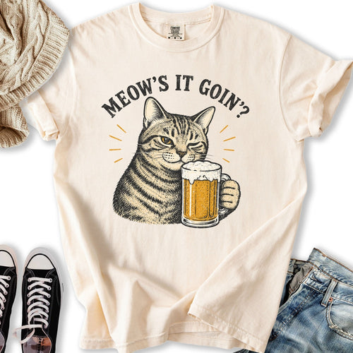 Meow's It Goin Relaxed Tee