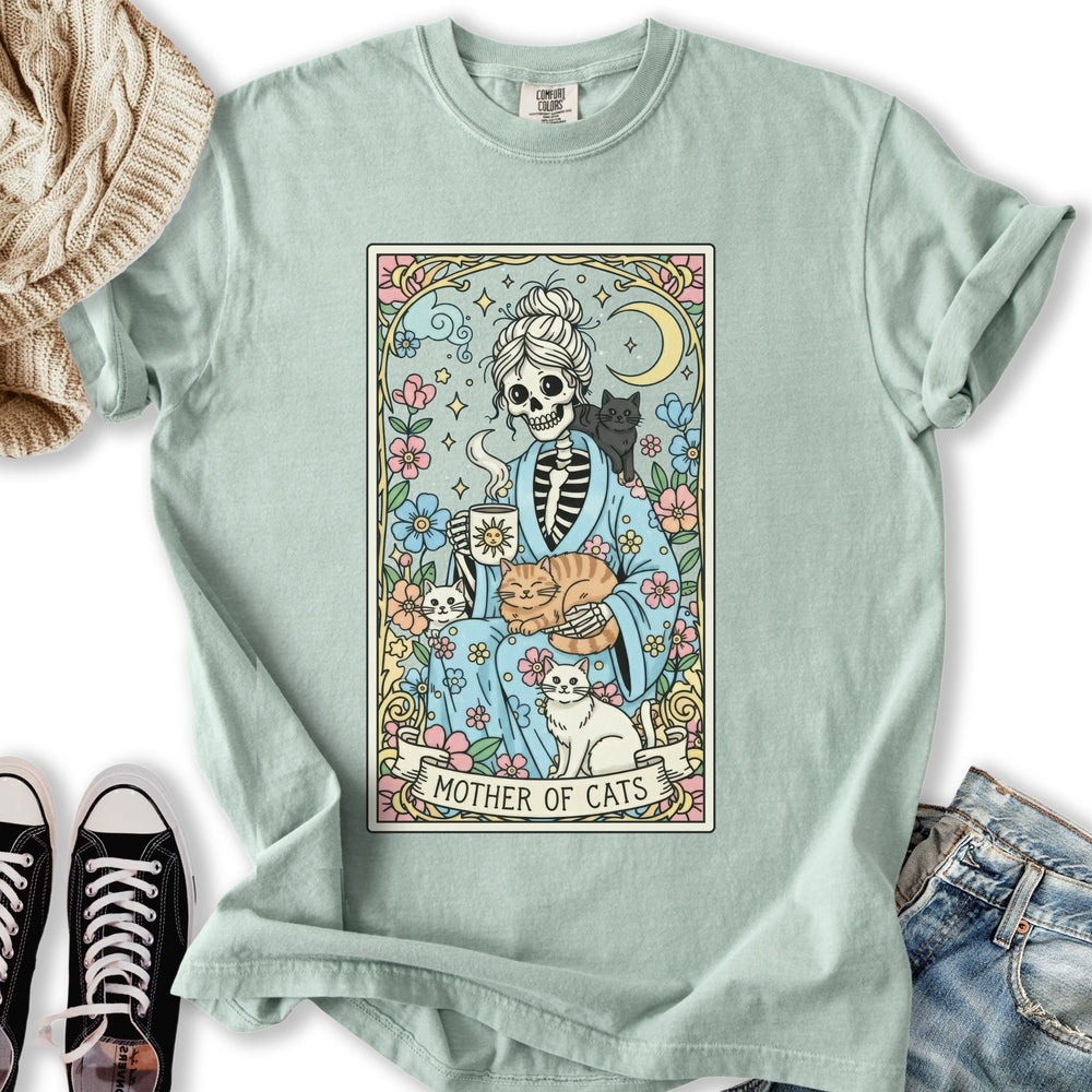 Mother of Cats Tarot Relaxed Tee