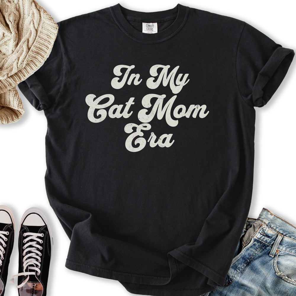 Cat Mom Era Relaxed Tee