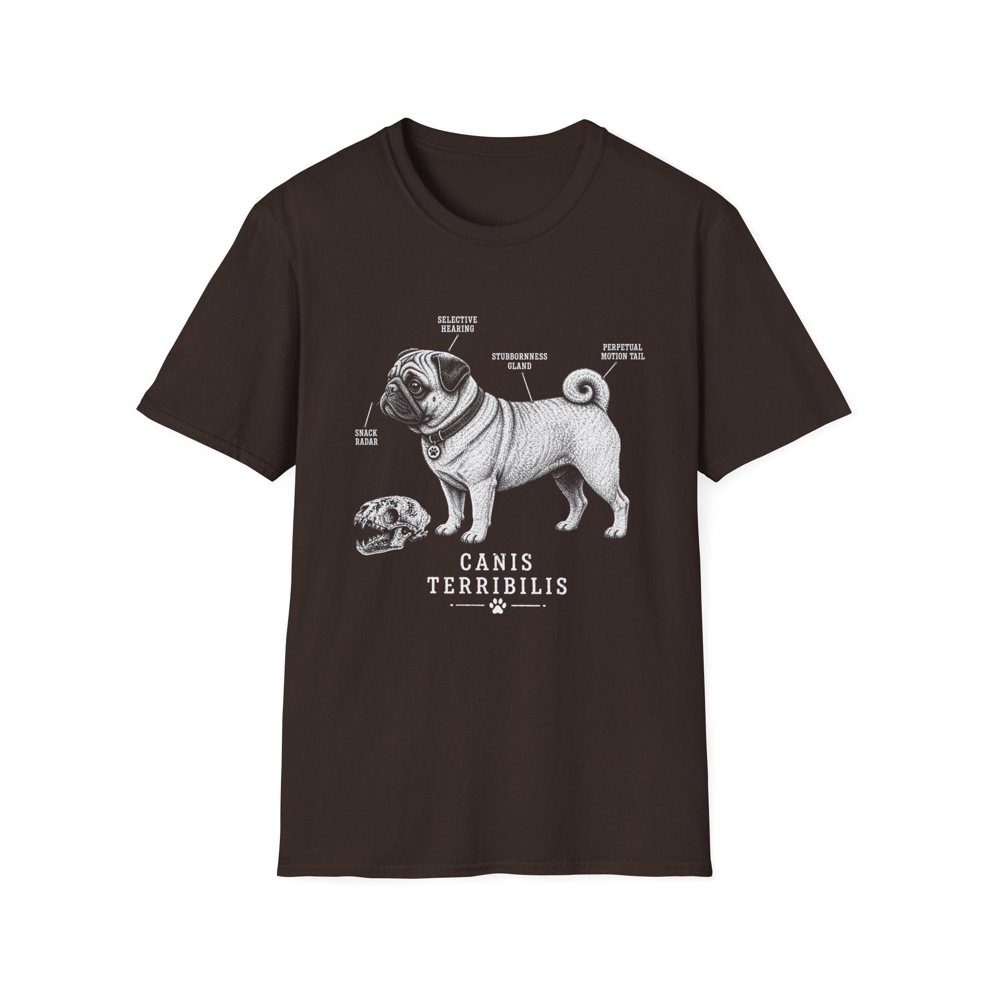 Anatomy Of A Pug Tee