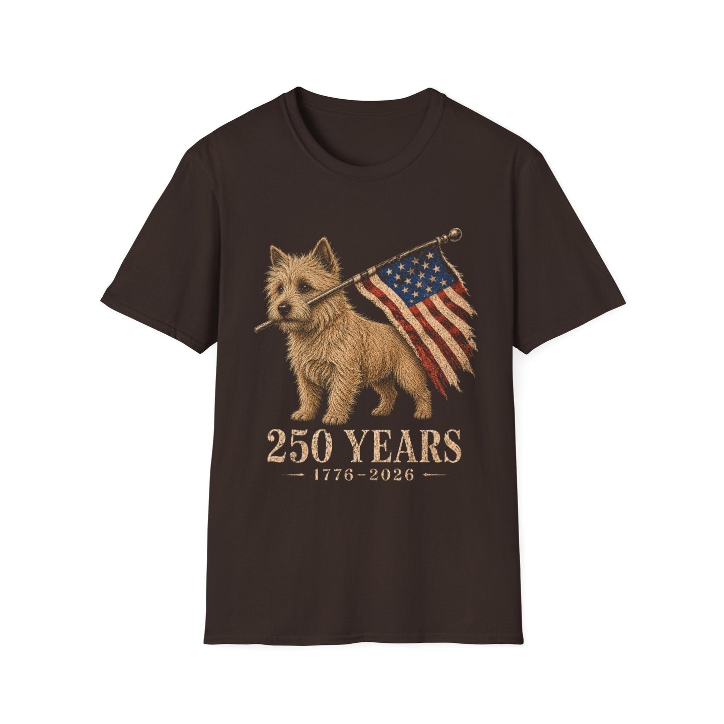 Cairn Terrier USA 250 Years Tee