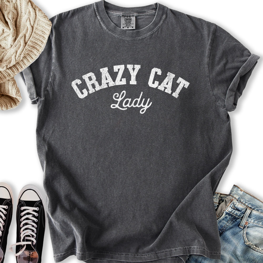 Crazy Cat Lady Relaxed Tee