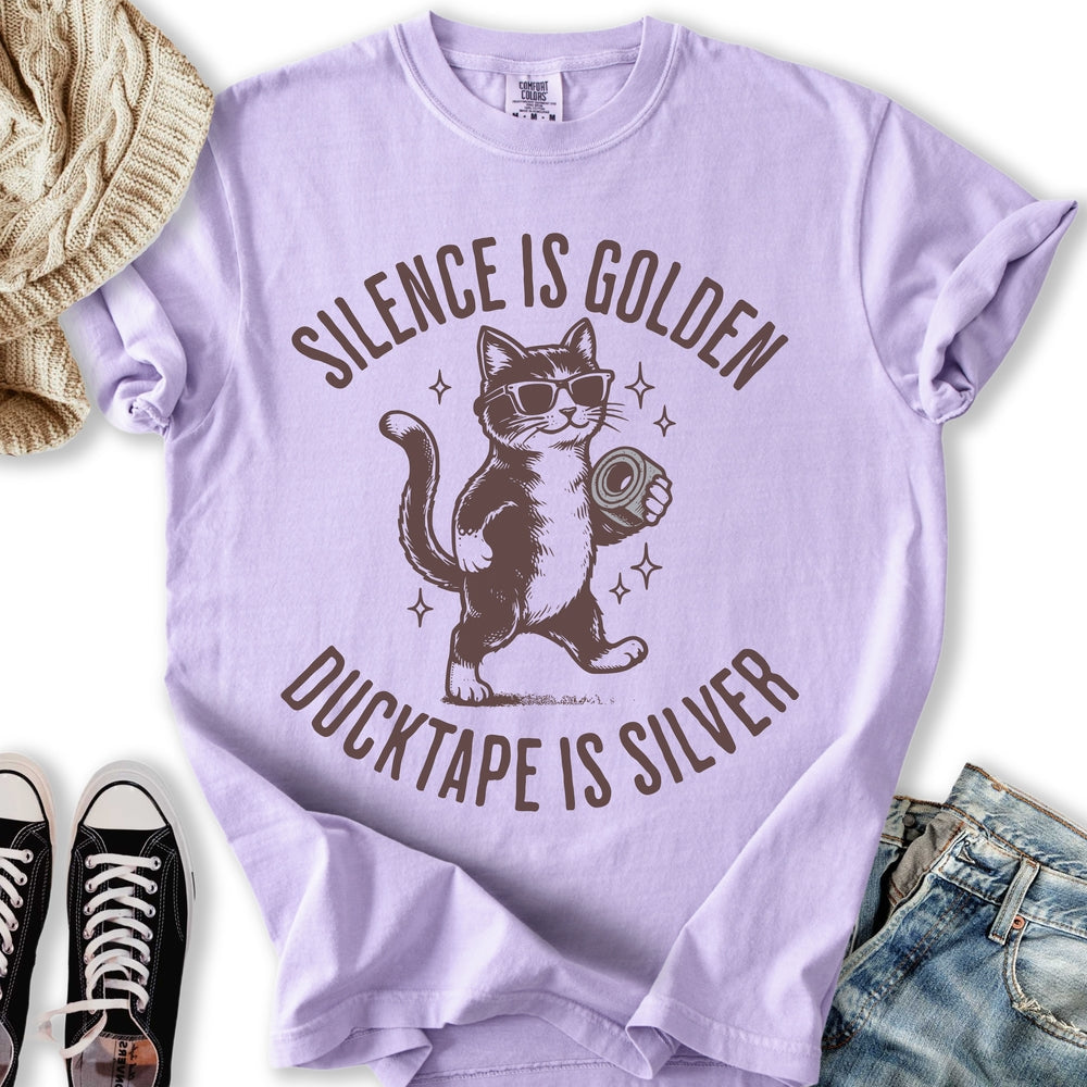 Silence Is Golden Relaxed Tee