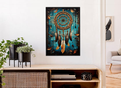 Dreamcatcher Canvas Print - Colorful Native American Wall Art | Ready to Hang