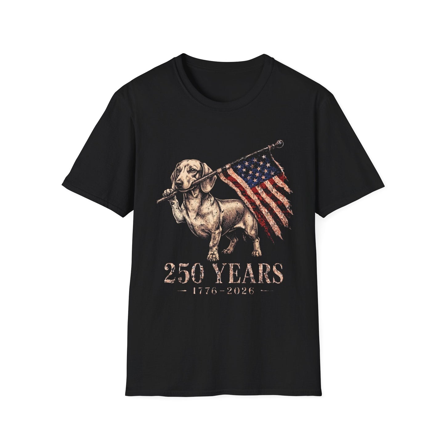 Dachshund USA 250 Years Tee