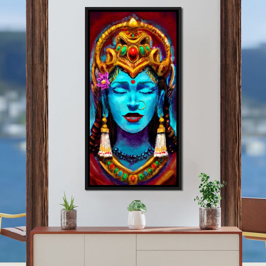 Hindu Goddess Canvas Wall Art