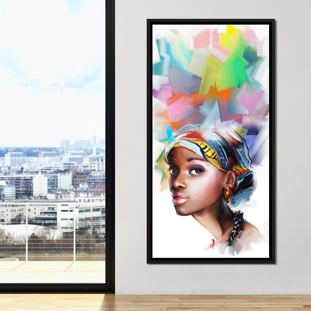 Fashion Colors Canvas Wall Art