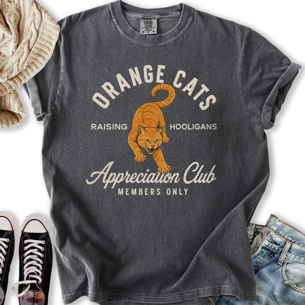 Orange Cats Appreciation Relaxed Tee