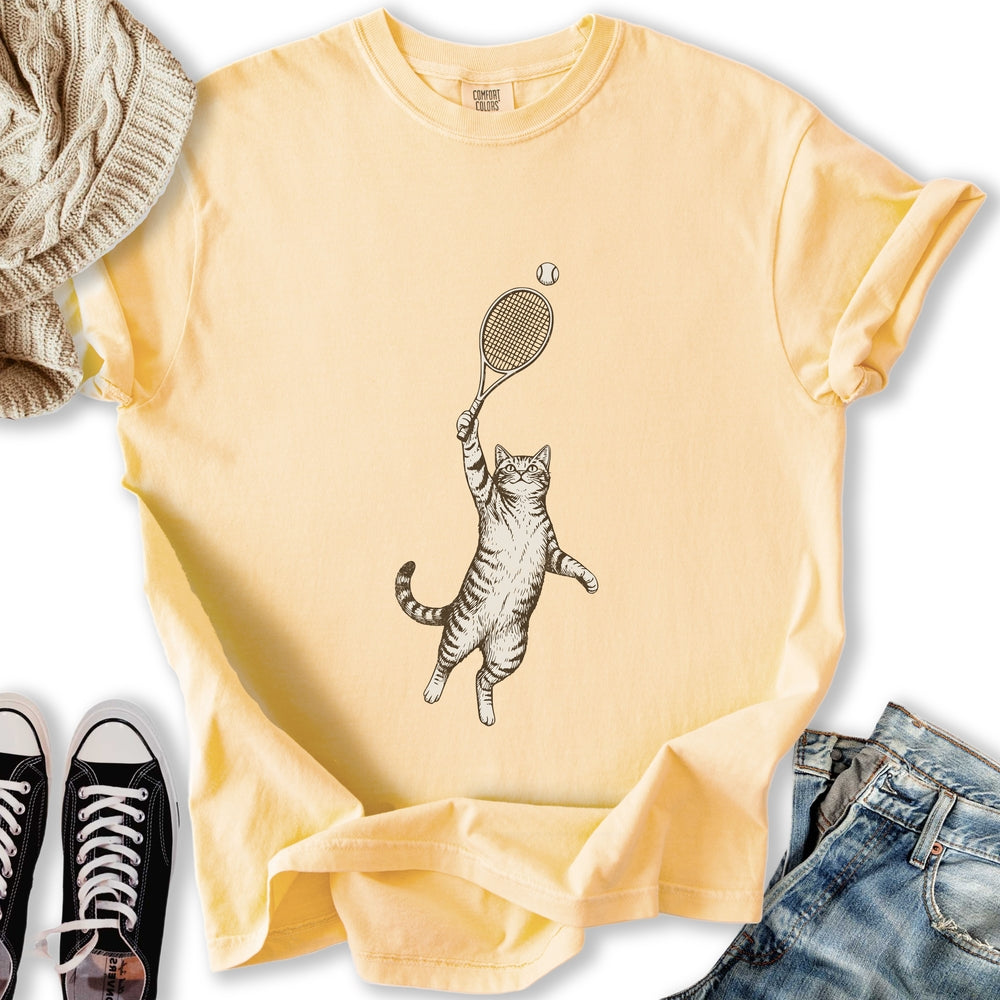 Tennis Cat Relaxed Tee