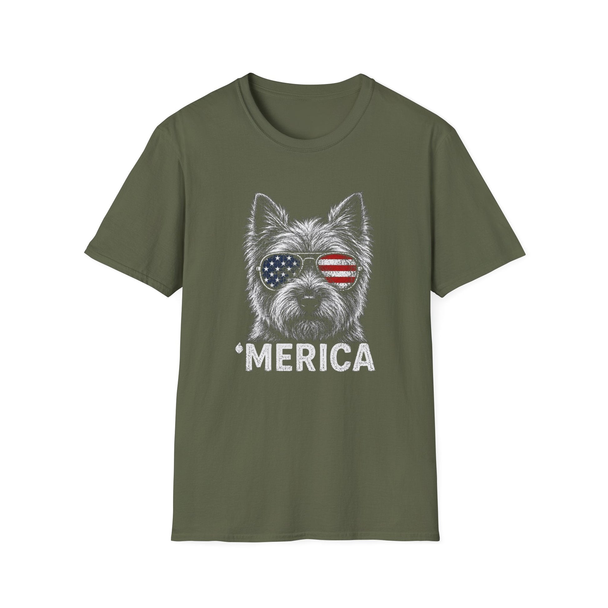 Cairn Terrier Merica Tee