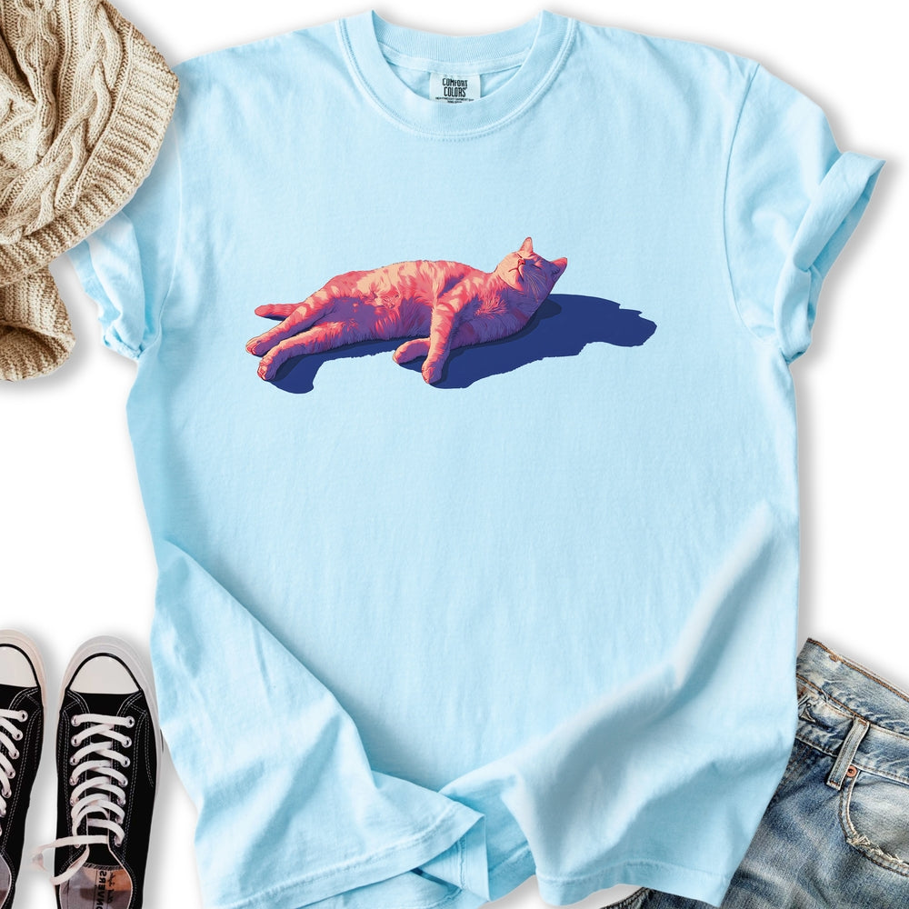 Basking Cat Relaxed Tee