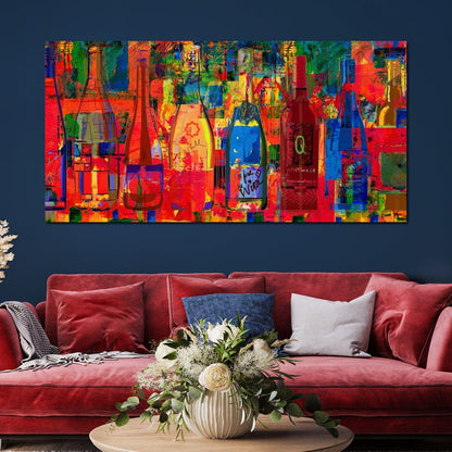 Wines Spring 2 Canvas Wall Art