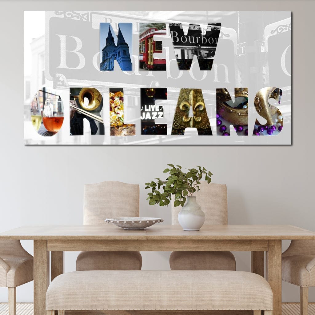 New Orleans Display Canvas Wall Art