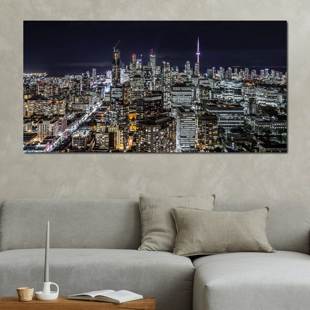 Toronto Skyline Canvas Wall Art