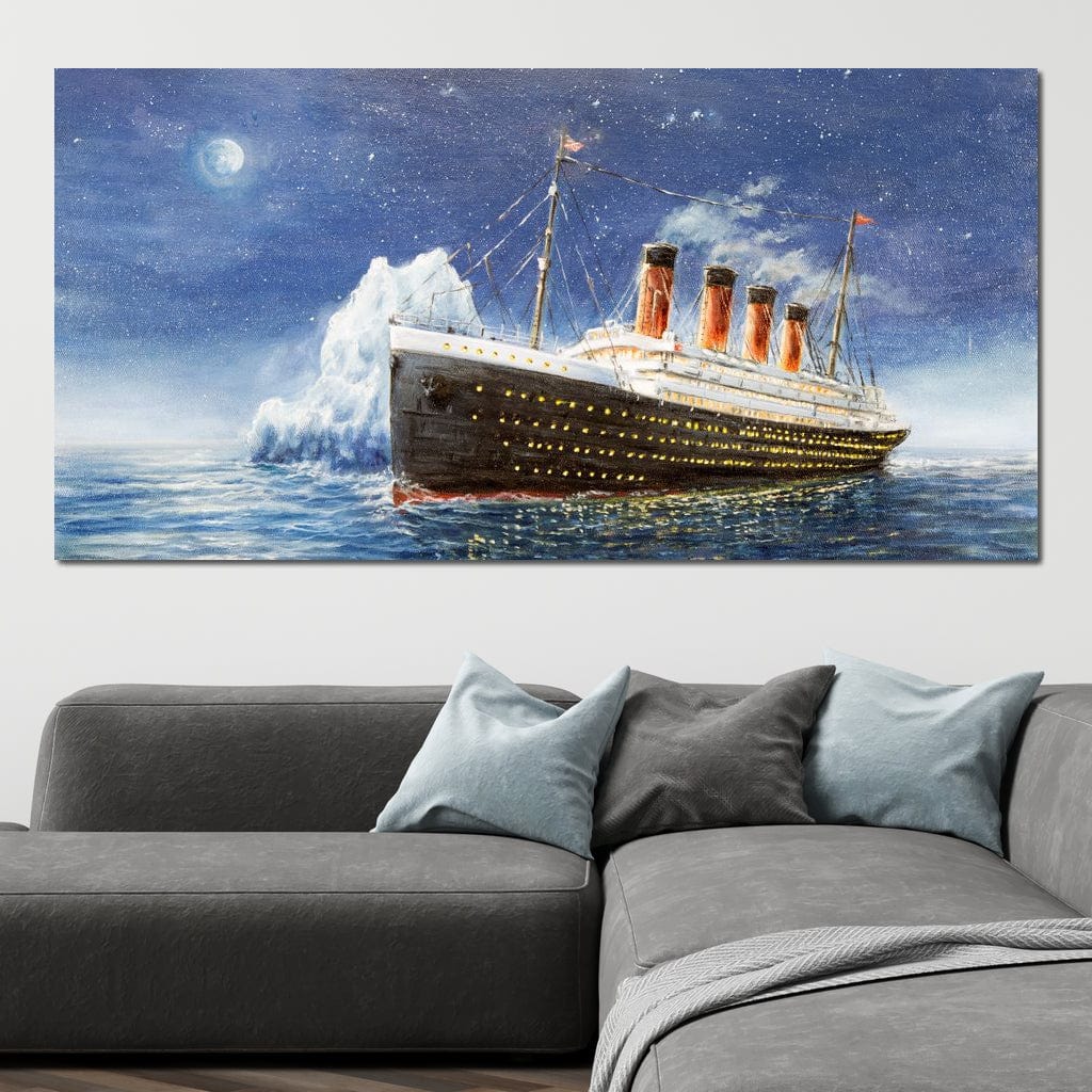 Titanic Canvas Wall Art