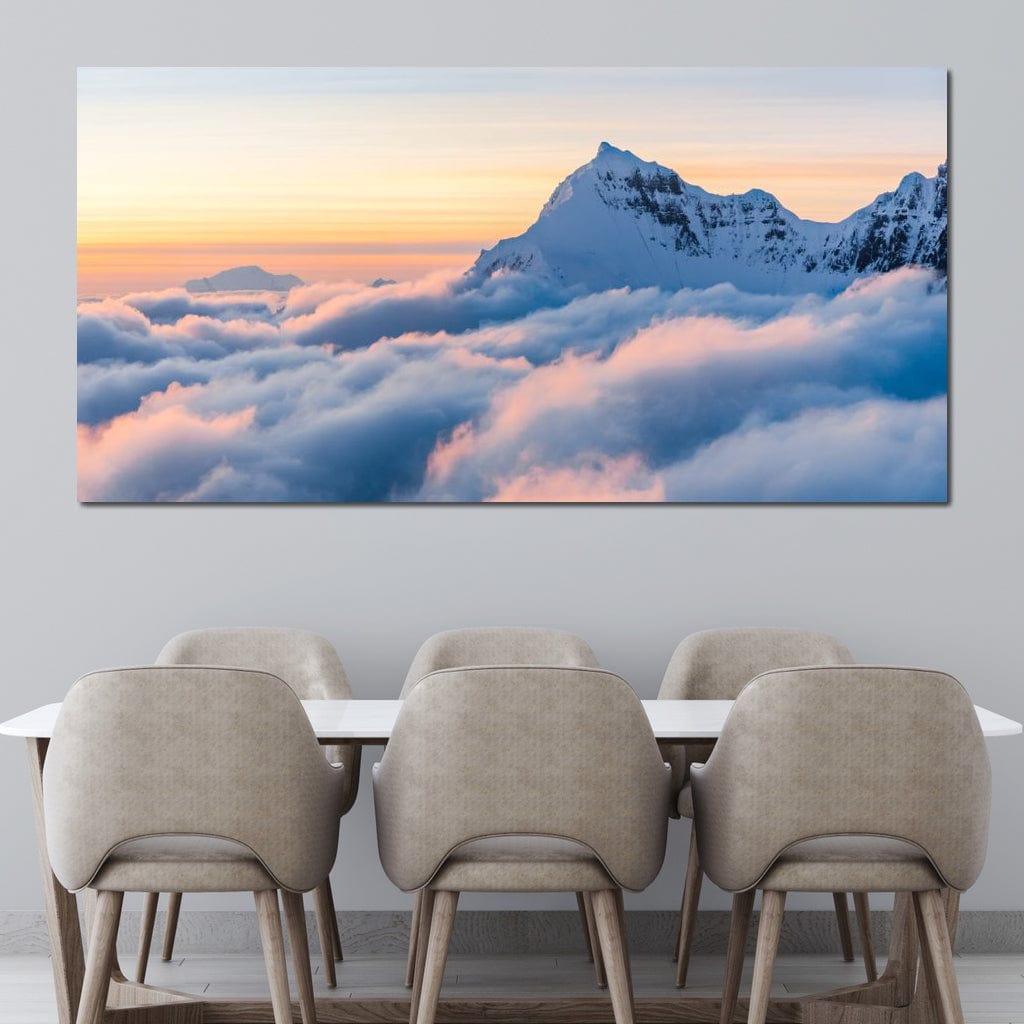 Above the Clouds Canvas Wall Art