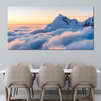 Above the Clouds Canvas Wall Art
