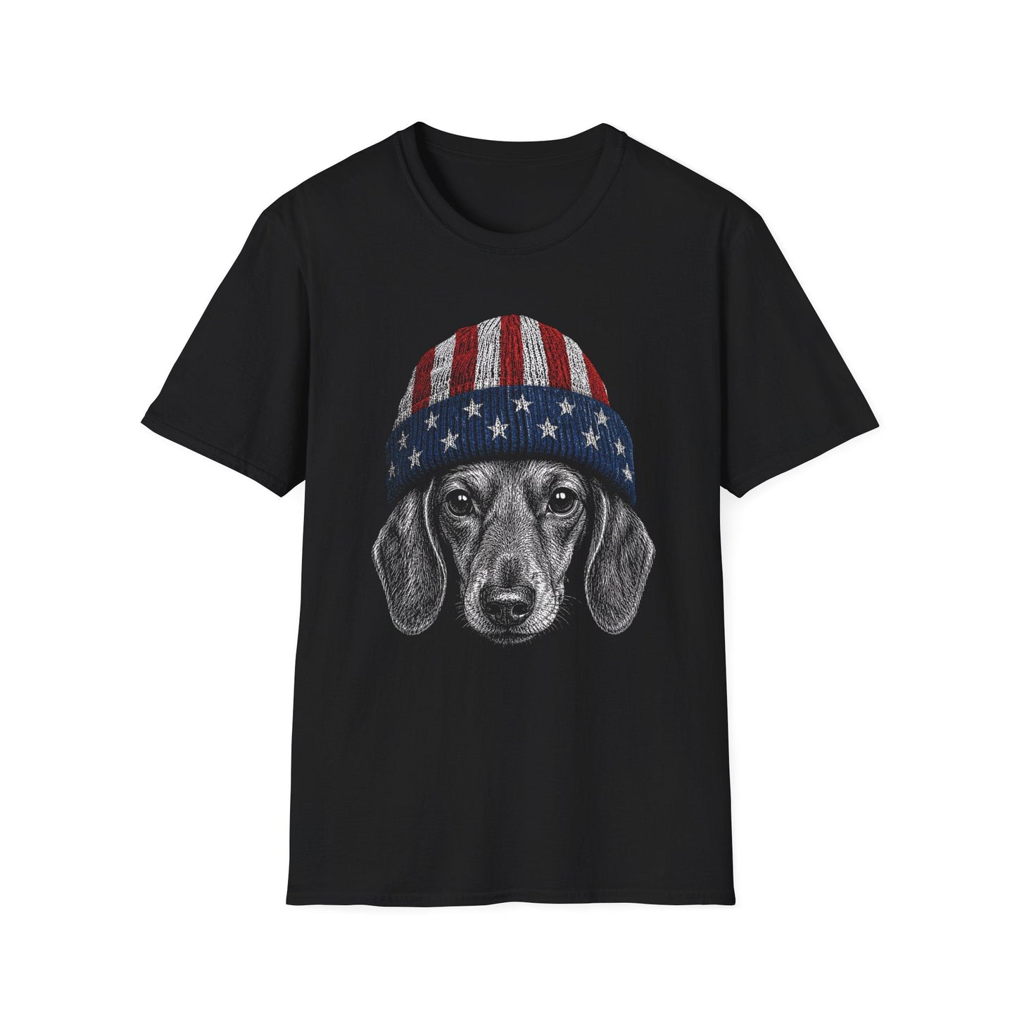 Dachshund USA Beanie Tee