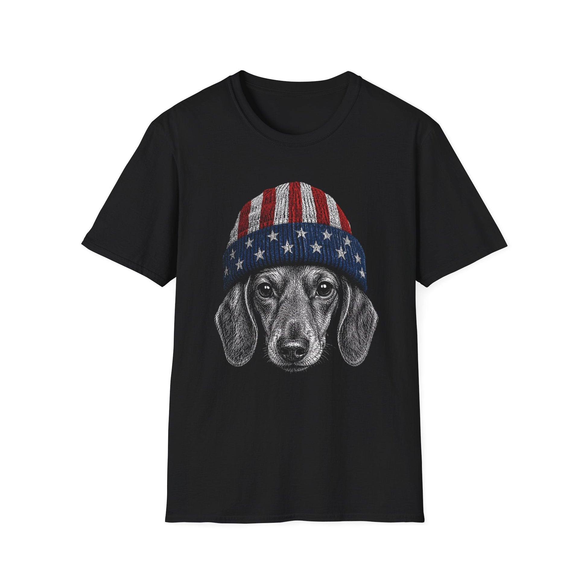 Dachshund USA Beanie Tee